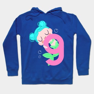 Mermaid Series: Number 9 Hoodie